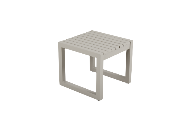 Vevi sidobord 40x40 cm - khaki