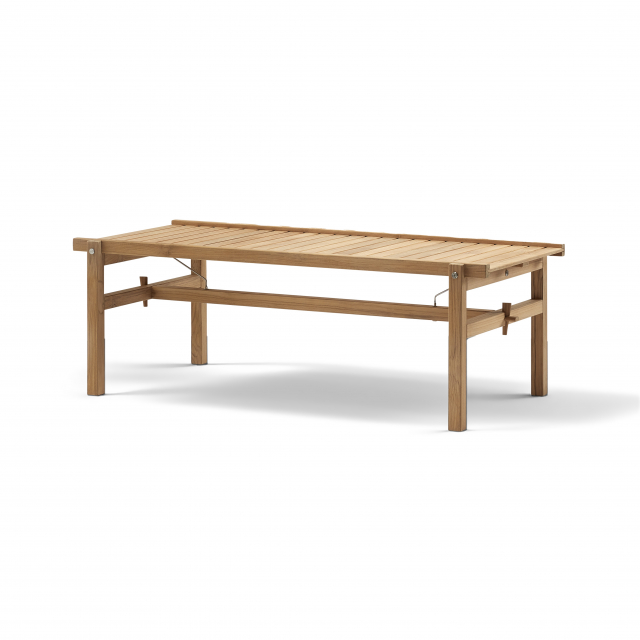 Soffbord 150x68 cm - teak