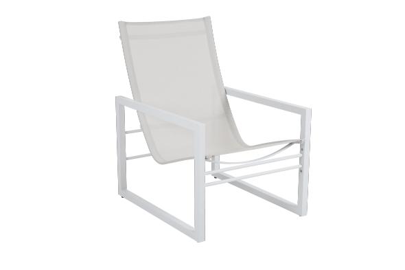 Vevi fåtölj - vit/offwhite