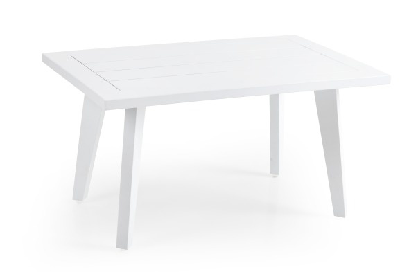 Villac soffbord 75x50 cm - vit