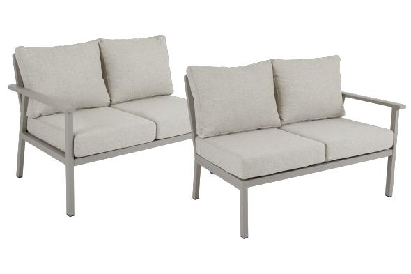 Samvaro 2-sits avslut HV hög - khaki/sand dyna