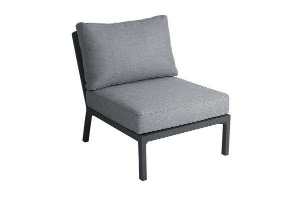 Samvaro mittdel låg - antracit/pearl grey dyna