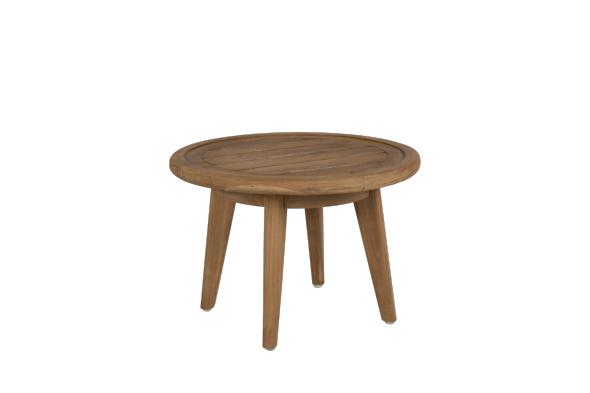 Lilja sidobord Ø 50 H39 cm - teak