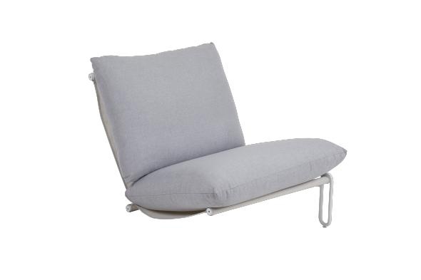 Blixt påbyggnadsdel - vit/sky grey dyna