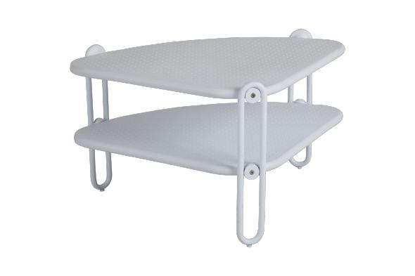 Blixt sidobord 60x60 H42 - vit