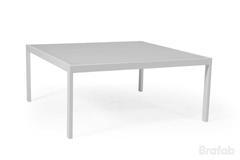 Leone soffbord 90x90x40 cm - matt vit