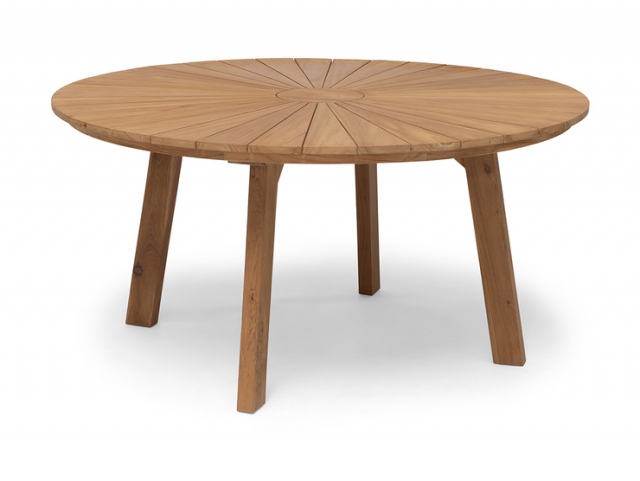 Ringsjö matbord Ø 150 H74 cm - brun