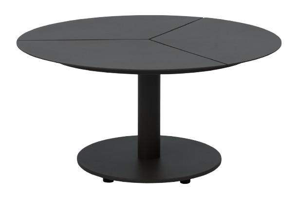 Peace lounge soffbord Ø 80 H40 cm - antracit