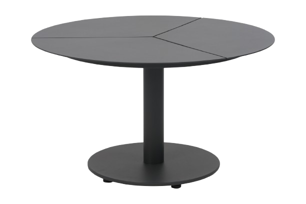 Peace lounge soffbord Ø 80 H46 cm - antracit