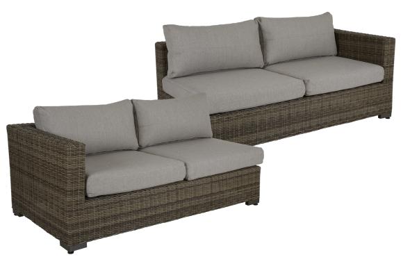 Ninja 2-sits avslut HV - rustik/beige dyna