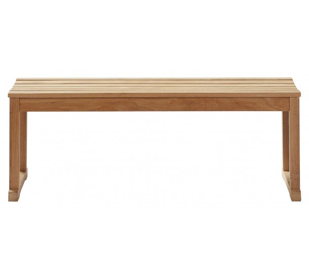 Vega bänk 120 cm - teak