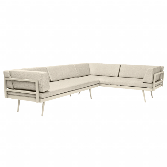 Rio loungesoffa - sandy grey/sand