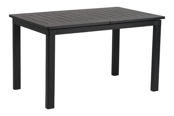 Lomma Small bord förlängningsbart 132/192x80 H73 cm - svart