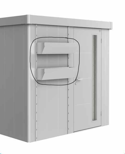 FloraBoard, två blomlådor