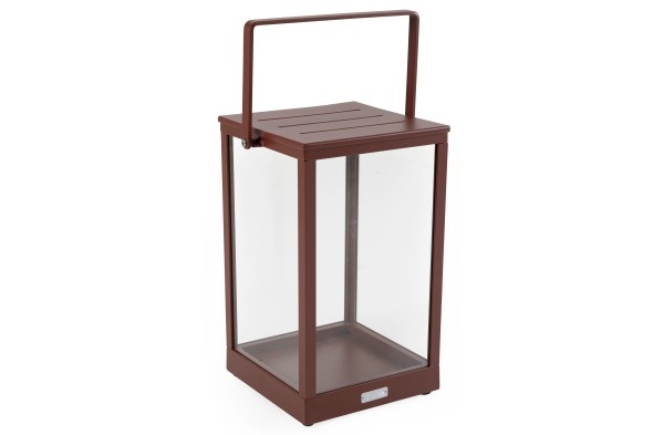 Belfort ljuslykta, stor - burnt paprika