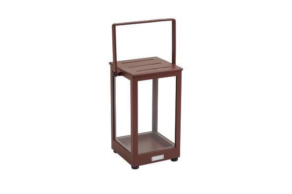 Belfort ljuslykta, liten - burnt paprika