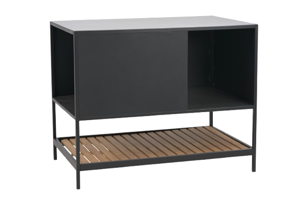 Prep utekök - svart