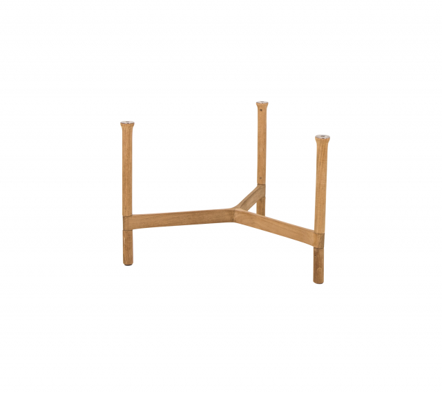 Twist soffbordunderrede mellan - teak