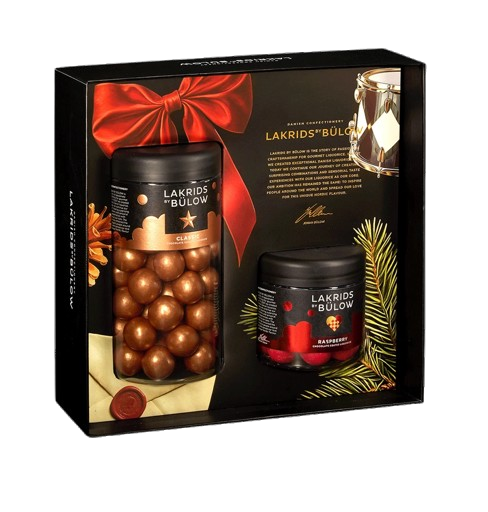 Lakrids Classic / Raspberry gift-box, regular + small