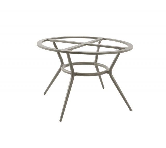 Joy matbordunderrede rund - taupe