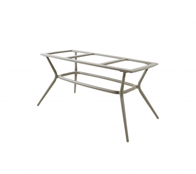 Joy matbordunderrede oval - taupe