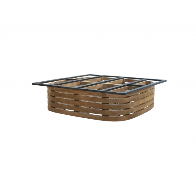 Mellow soffbordunderrede, large kvadratisk - teak