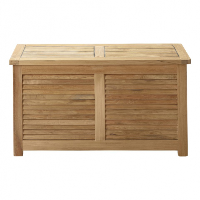 Classic förvaringsbänk 90x30 H48 cm - teak