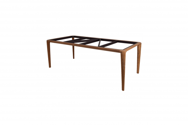 Aspect matbordsunderrede 210x100 cm - teak