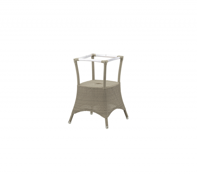 Lansing matbordunderrede liten - taupe