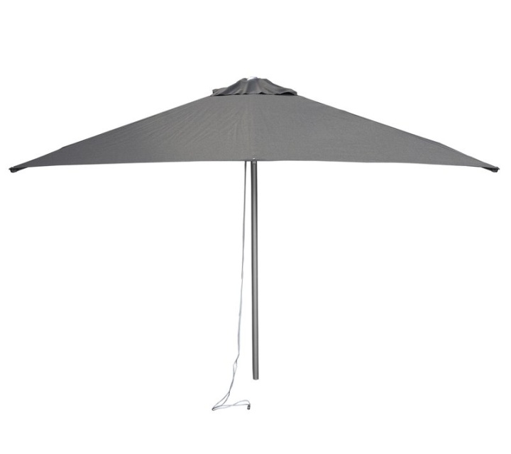 Harbour parasoll m/dragsnöre 2x2 m - light grey
