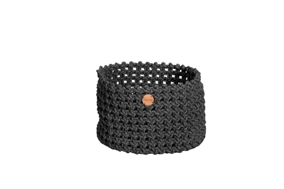 Soft Rope korg stor Ø 50 cm - dark grey