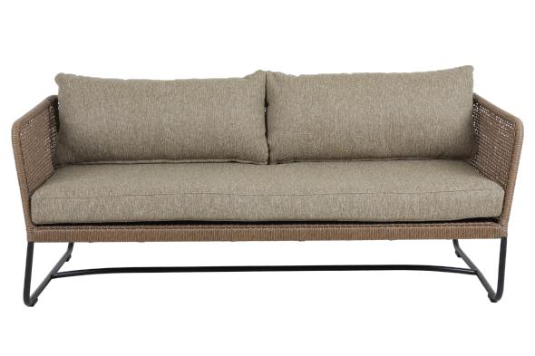 Pors 2,5-sits soffa - ljusbrun/brun dyna