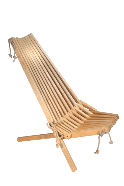 Ecochair björk oljad - brun