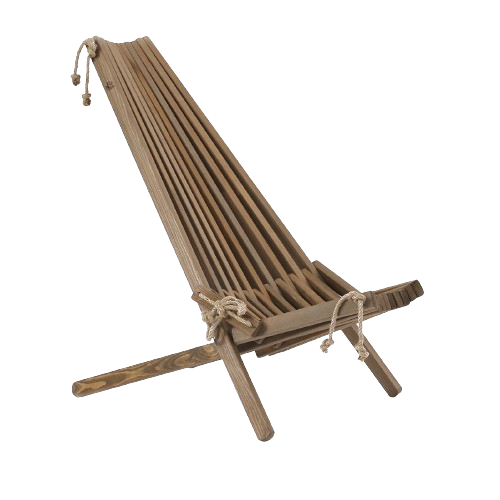Ecochair furu oljad - brun