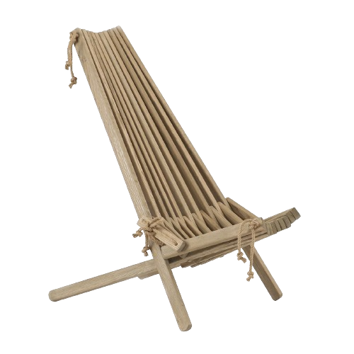 Ecochair ask oljad - grå