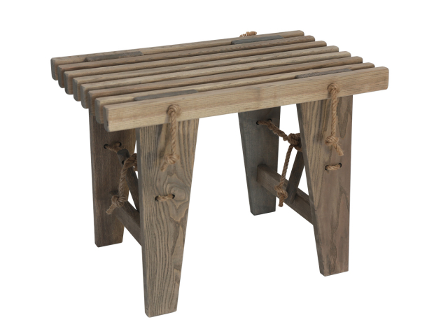Ecobench 60 - oljad ask/grå