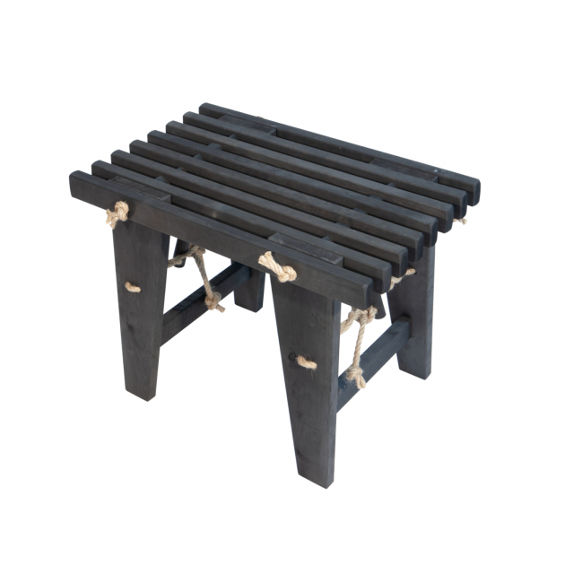 Ecobench 60 cm al oljad - svart