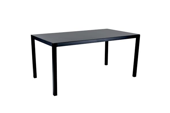 Rana soffbord 137x77 H65 - svart/glas