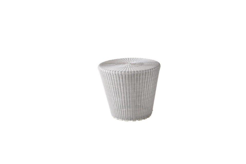 Kingston pall/sidobord - white grey