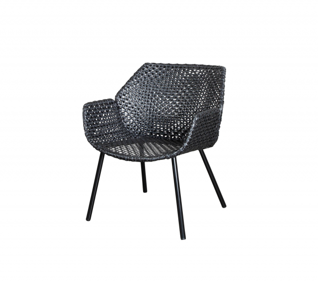 Vibe loungefåtölj - black/graphite