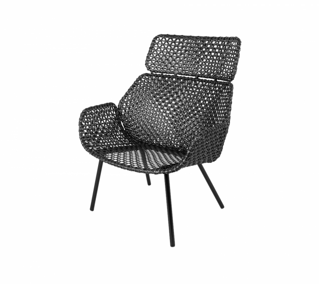 Vibe highback stol - black/graphite