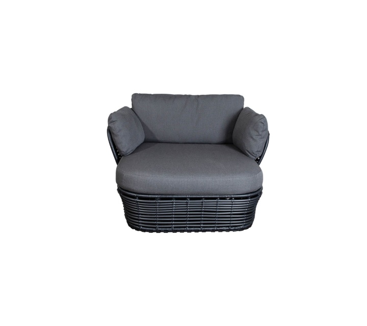 Basket loungefåtölj - graphite