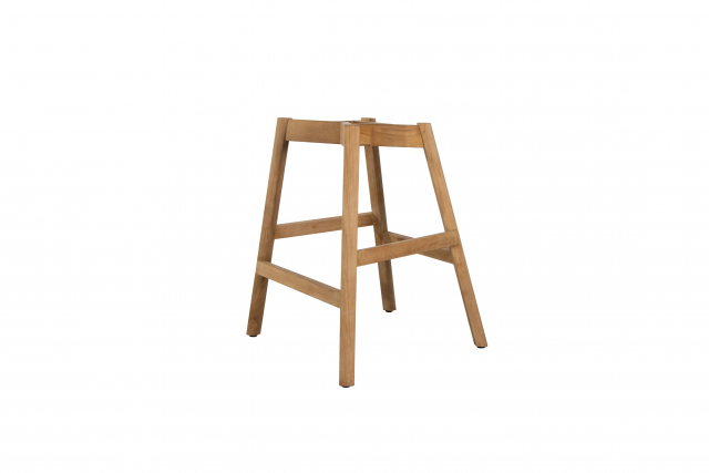 Choice barstolsunderrede m/ 4 ben - teak
