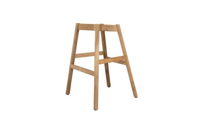 Choice barstolsunderrede m/ 4 ben - teak