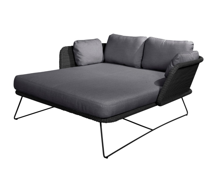 Horizon daybed - black/grey