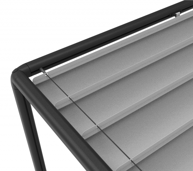 Laze cabana tyg tak - lava grey