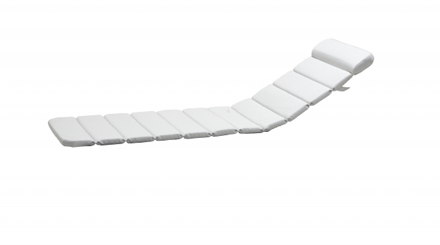 Breeze solsängsdyna - white