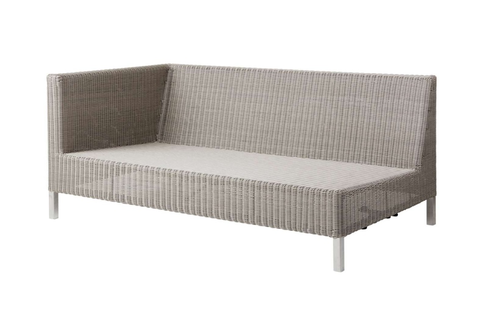 Connect 2-sits modulsoffa höger - taupe