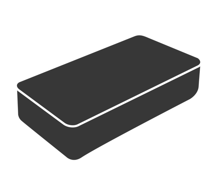 Cover 1: Solsäng/solstol enkel - black
