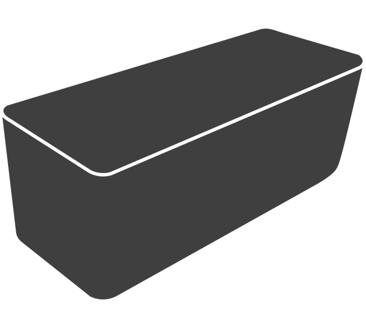 Cover 16: Endless matbord inkl 10 stolar - black
